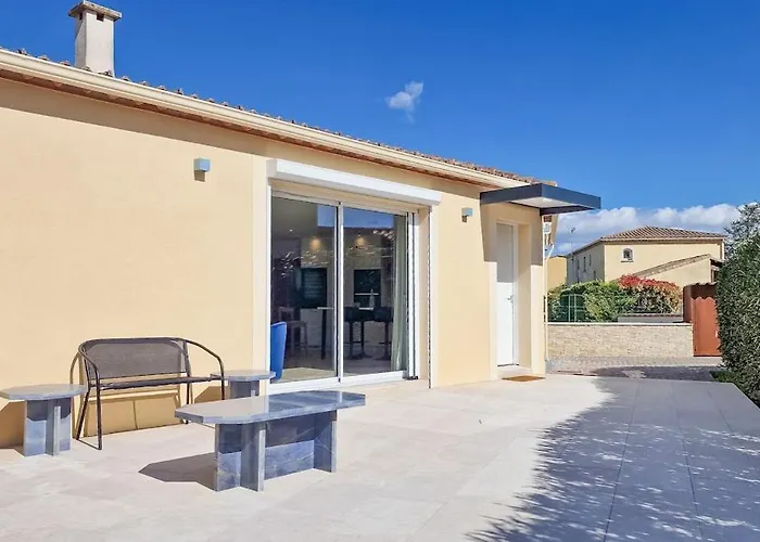 Villa Ana Pool Air Conditioning Terrasse